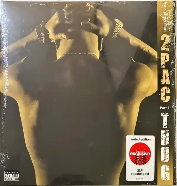 2Pac – The Best Of 2Pac – Part 1 Thug (2xLP, Comp, Ltd, RE, Gol) (Mint (M))