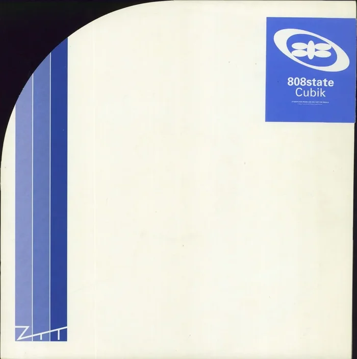 808 State Cubik UK Promo 12 ” vinyl