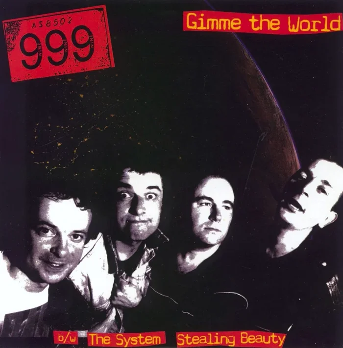 999 Gimme The World – Black Vinyl US 7 ” vinyl