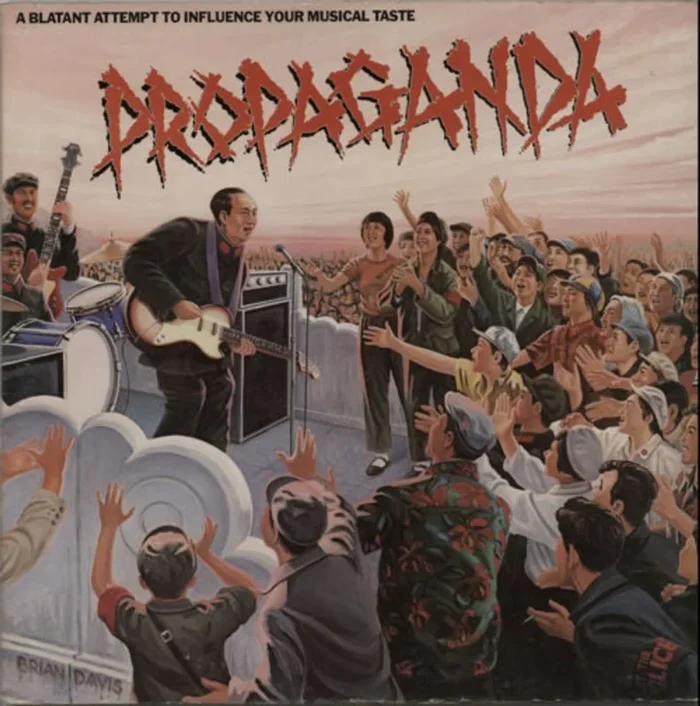 A&M Records Propaganda – Test Pressing US Vinyl LP