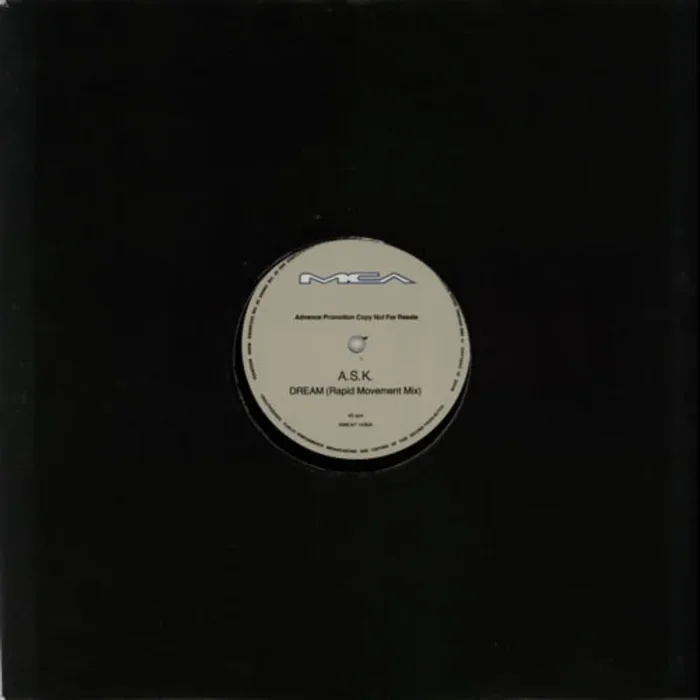 A.S.K. Dream (Rapid Movement Mix) UK Promo 12 ” vinyl