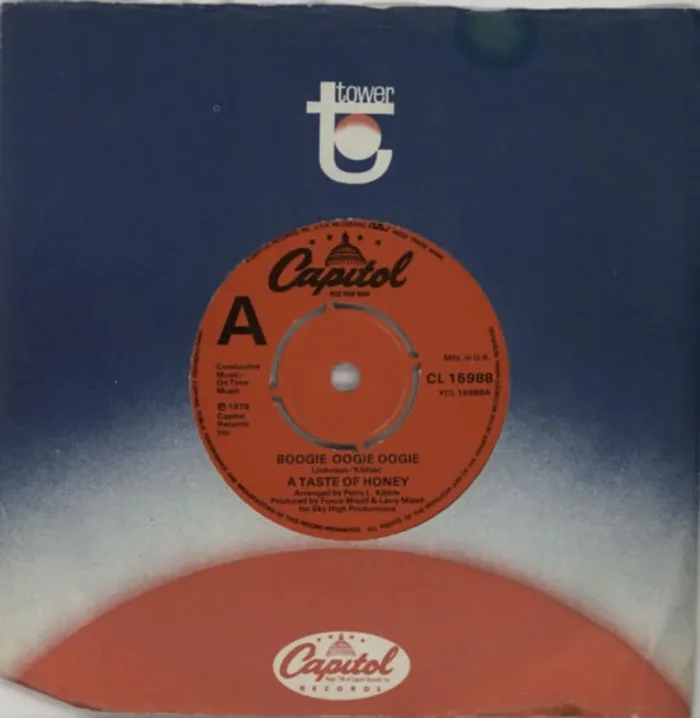 A Taste Of Honey Boogie Oogie Oogie UK 7 ” vinyl