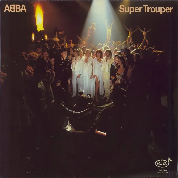 Abba Super Trouper – Pan-Vox [b] Greek Vinyl LP