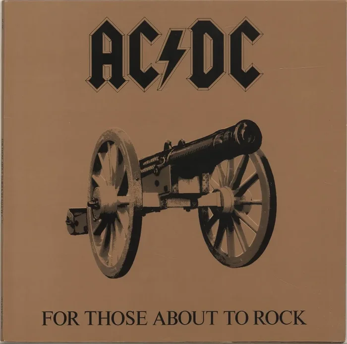 AC/DC For Those About To Rock (We Salute You) US Vinyl LP