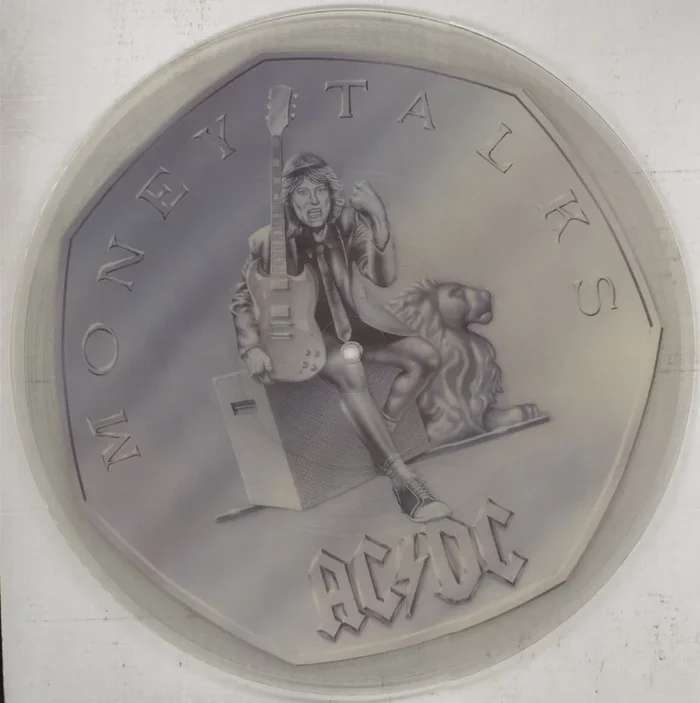 AC/DC Money Talks – EX UK 12 ” picture disc