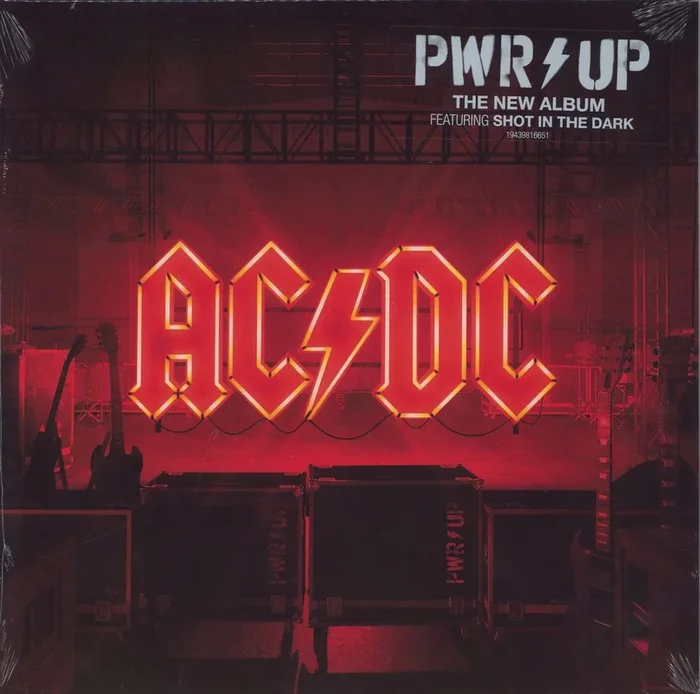 AC/DC PWR/UP – Red Vinyl – Sealed UK Vinyl LP
