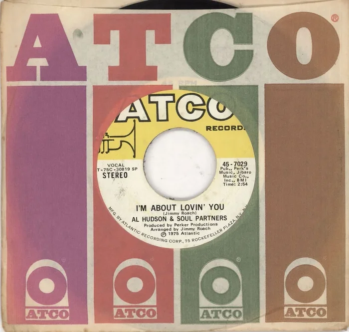 Al Hudson I’m About Lovin’ You US 7 ” vinyl