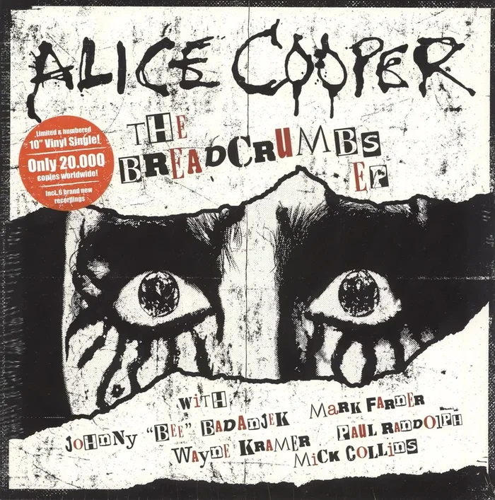Alice Cooper The Breadcrumbs EP – Sealed UK 10 ” vinyl