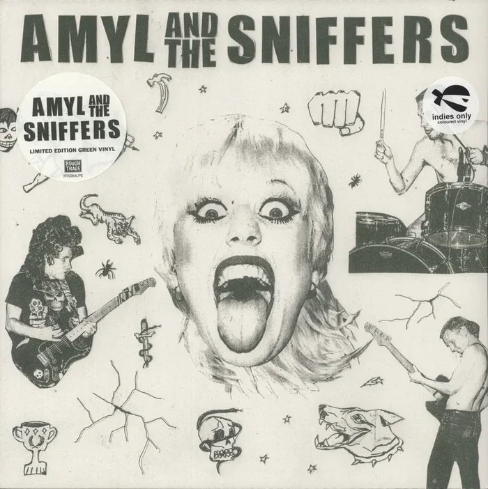 Amyl And The Sniffers Amyl And The Sniffers – Green Vinyl – Sealed UK Vinyl LP