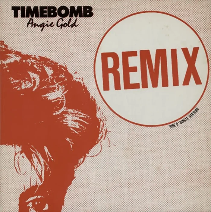 Angie Gold Timebomb Japanese Promo 12 ” vinyl