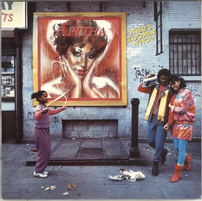 Aretha Franklin Who’s Zoomin’ Who? US Vinyl LP