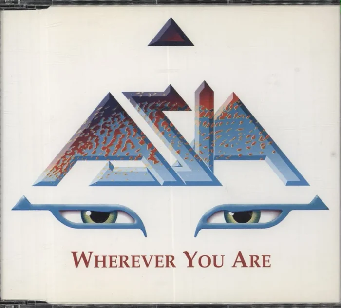 Asia Wherever You Are UK Promo CD single