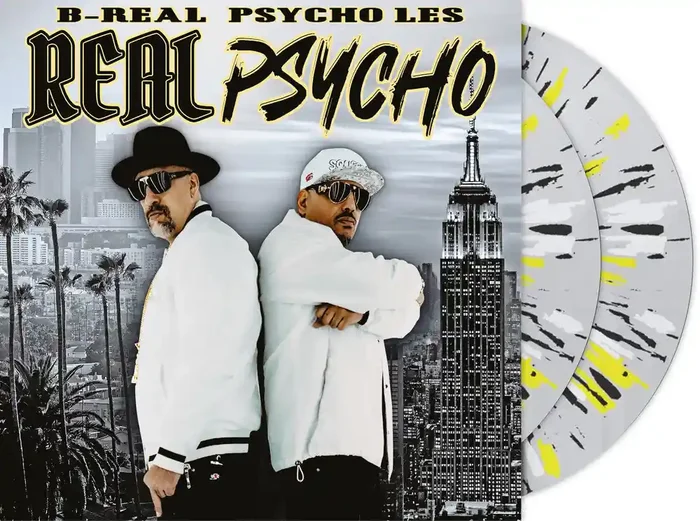 B-Real & Psycho Les – Real Psycho – Deluxe Limited Edition (Blk) [Clear Vinyl]