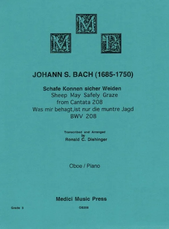 Bach, J.S. % Sheep May Safely Graze – OB/PN