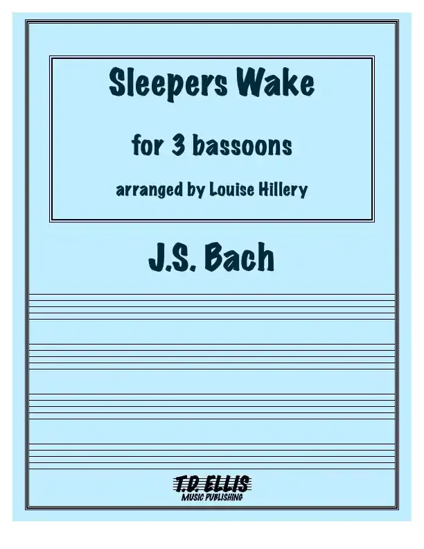 Bach, J.S. % Sleepers Wake (score & parts) – 3BSN