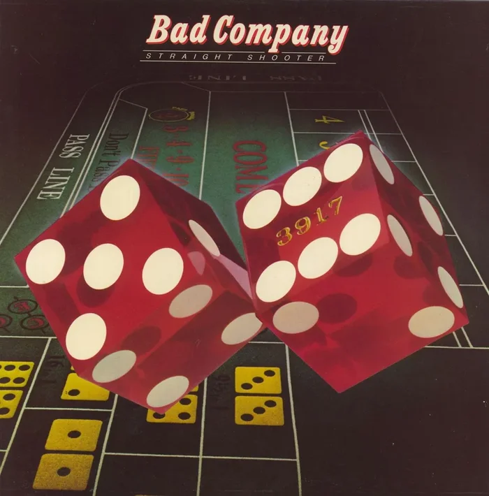 Bad Company Straight Shooter + Inner – 1st UK Vinyl LP