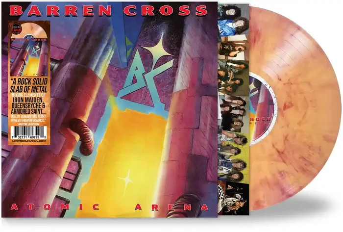 Barren Cross – Atomic Arena [Colored Vinyl] [Limited Edition] [Remastered]