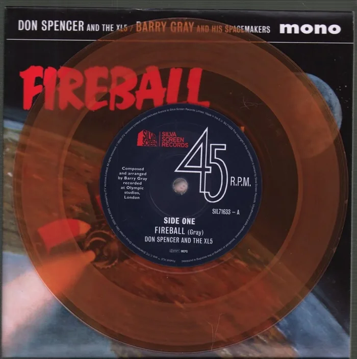 Barry Gray And His Spacemakers – Fireball – 7 Inch