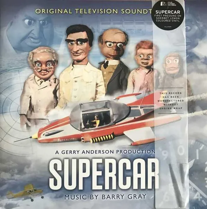 Barry Gray Supercar – Sherbet Lemon Vinyl UK 2-LP vinyl set