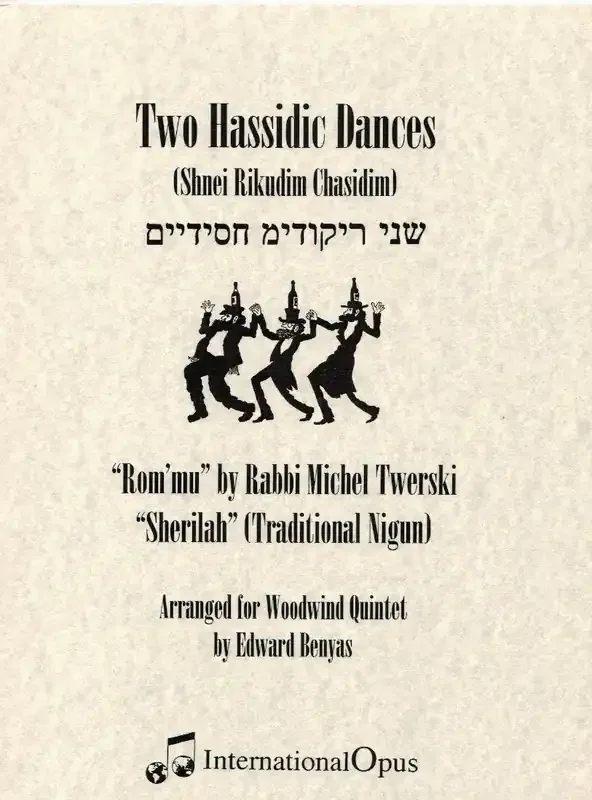 Benyas, Edward % Two Hassidic Dances (score & parts) – WW5