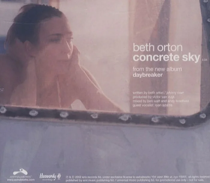 Beth Orton Concrete Sky US Promo CD single