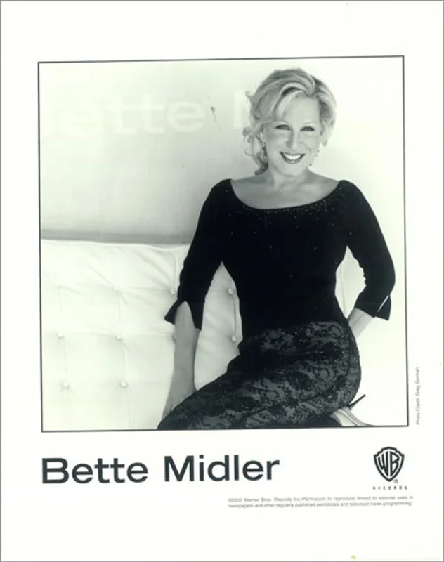 Bette Midler Bette US Promo Press pack