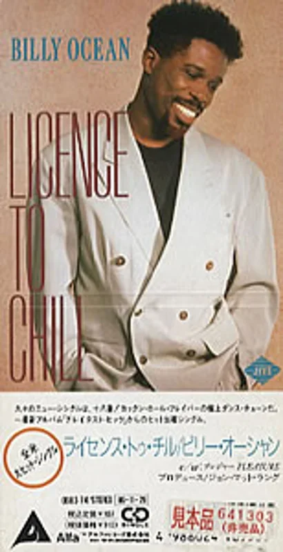 Billy Ocean Licence To Chill Japanese Promo 3 ” CD single