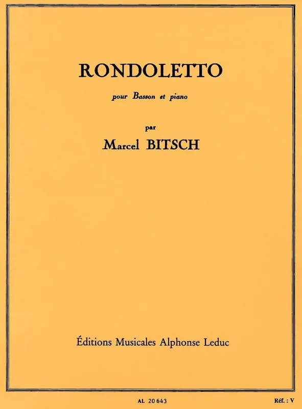 Bitsch, Marcel % Rondoletto – BSN/PN