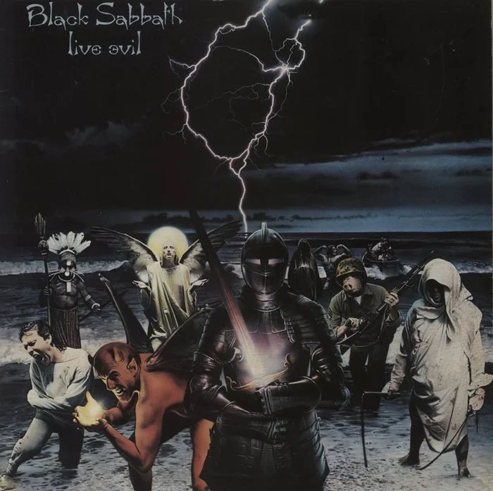 Black Sabbath Live Evil – EX UK 2-LP vinyl set