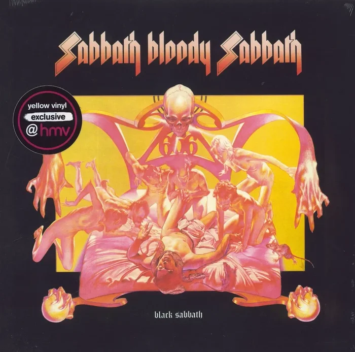 Black Sabbath Sabbath Bloody Sabbath – Yellow Vinyl – Sealed UK Vinyl LP