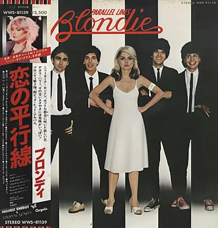 Blondie Parallel Lines – Heart Of Glass Obi Japanese Vinyl LP