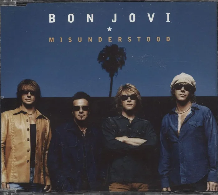 Bon Jovi Misunderstood UK Promo CD single