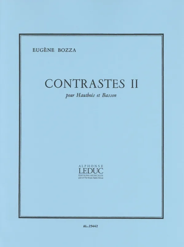 Bozza, Eugene % Contrastes II (performance scores) – OB/BSN