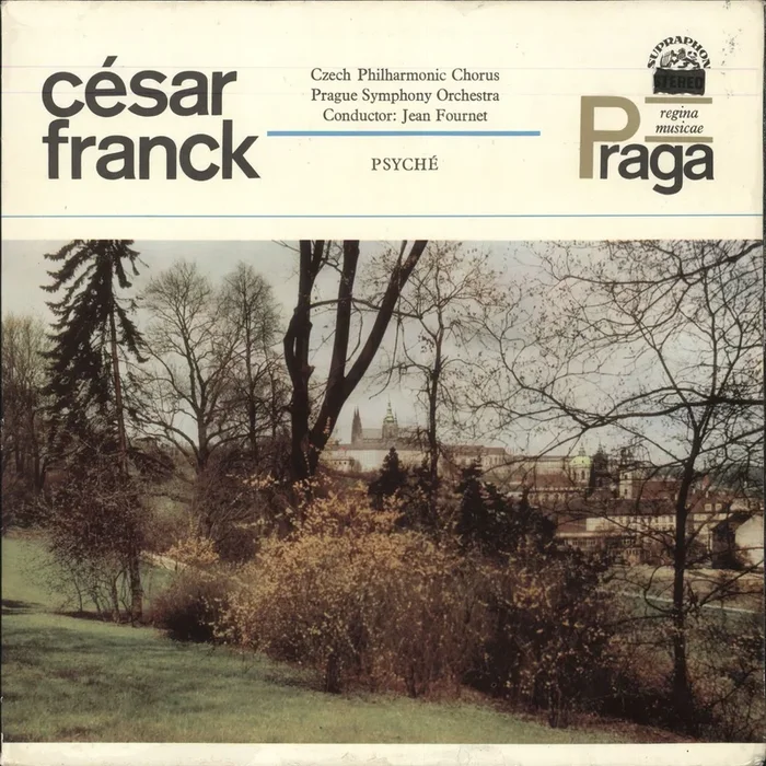 César Franck Psyché Czech Vinyl LP