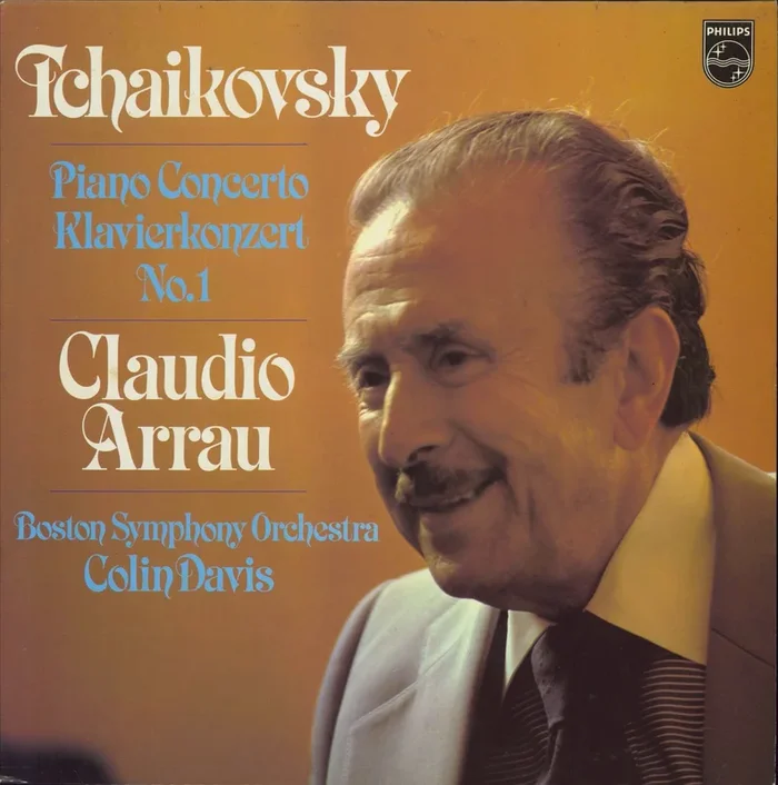 Claudio Arrau Tchaikovsky: Piano Concerto No. 1 Dutch Vinyl LP
