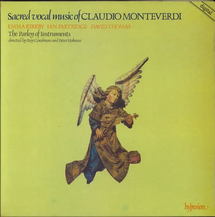 Claudio Monteverdi Sacred Vocal Music of Claudio Monteverdi UK Vinyl LP