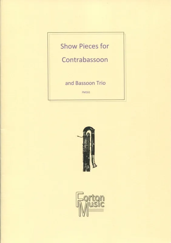 Collection % Showpieces for Contrabassoon & bassoon trio (score & parts)(Rainford))-CBSN/BSN3