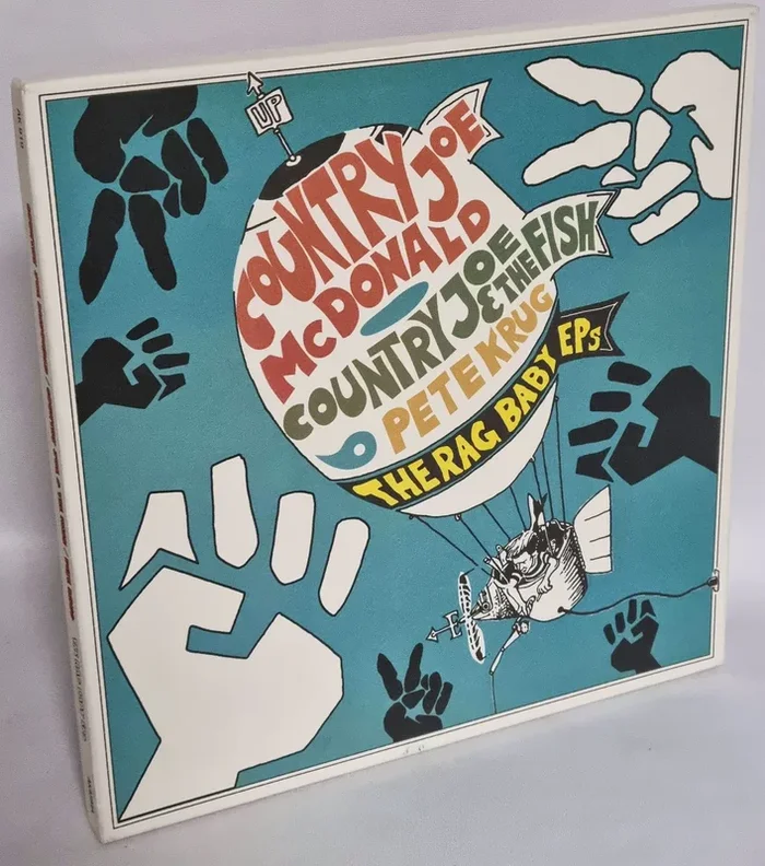 Country Joe & The Fish The Rag Baby EPs Italian Cd album box set