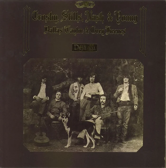 Crosby, Stills, Nash & Young Déjà Vu – 2½ UK Vinyl LP
