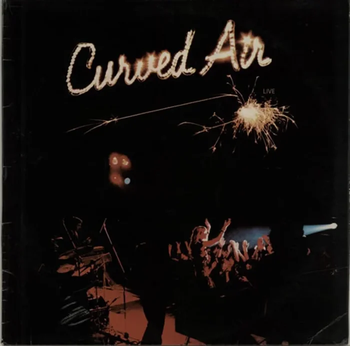 Curved Air Live UK Vinyl LP