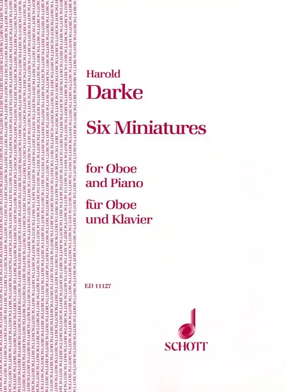 Darke, Harold % Six Miniatures – OB/PN