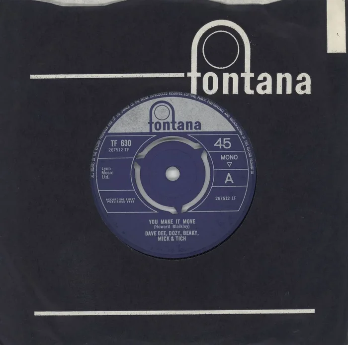 Dave Dee, Dozy, Beaky, Mick & Tich You Make It Move UK 7 ” vinyl