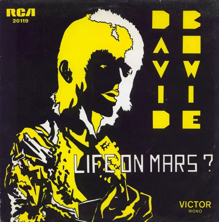 David Bowie Life On Mars – ‘SPA’ issue Portugese 7 ” vinyl