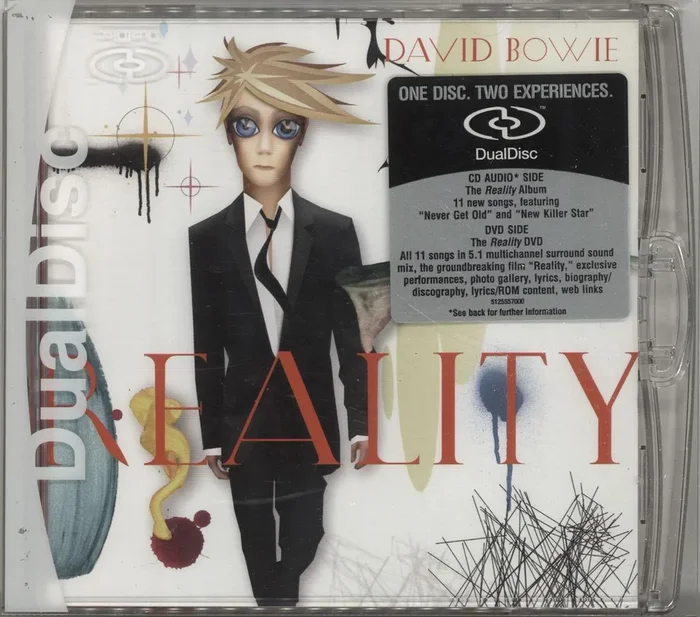 David Bowie Reality UK Dual Disc