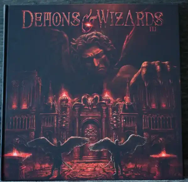 Demons & Wizards – III (LP, Red + LP, S/Sided, Etch, Red + Album + CD, Alb) (Very Good Plus (VG+))