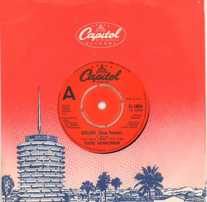 Eddie Henderson Cyclops (Disco Version) UK 7 ” vinyl