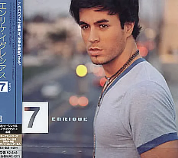 Enrique Iglesias Seven Japanese Promo CD album