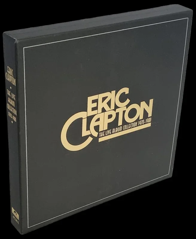 Eric Clapton The Live Album Collection 1970-1980 UK Vinyl box set