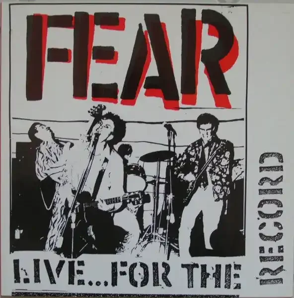 Fear – Live… For The Record (LP, Album) (Very Good Plus (VG+))