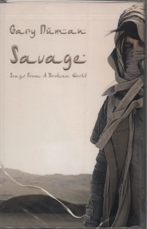 Gary Numan Savage: Songs From A Broken World – Sealed UK Cassette album